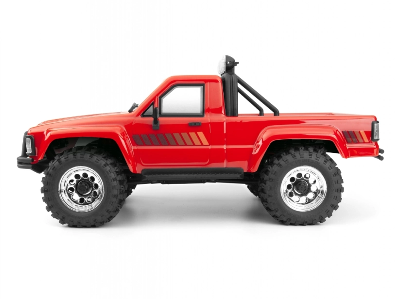 RC auto Venture18 Flux 1985 Toyota Hilux SR5, červená