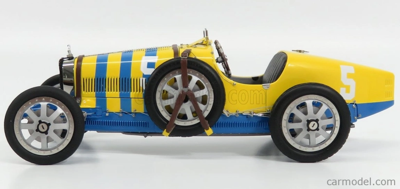 Cmc Bugatti T35 Suede N 5 Nation Coulor Project Švédsko 1924 1:18 žlto-modrá