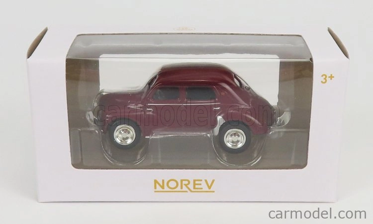 Norev Renault 4cv 1950 1:64 bordová