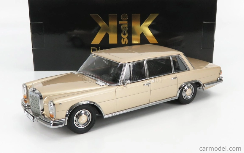 Mercedes benz triedy S 600 Pullman (w100) 1963 1:18 Gold Met