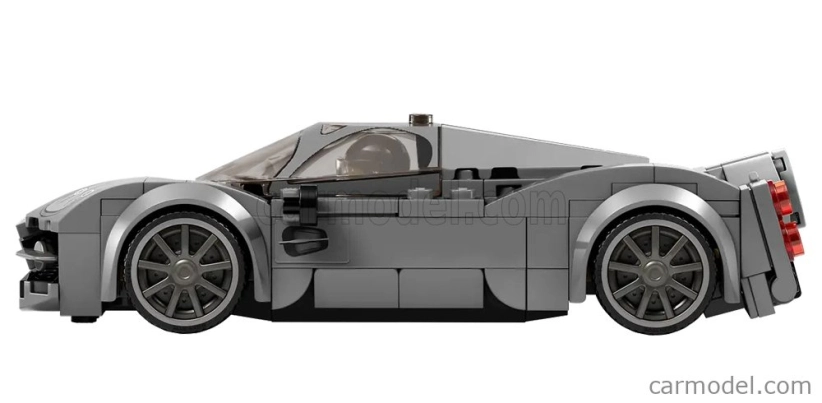 Lego Pagani Lego Speed Champion - Utopia 2022 - 249 Pezzi - 249 Pieces Grey