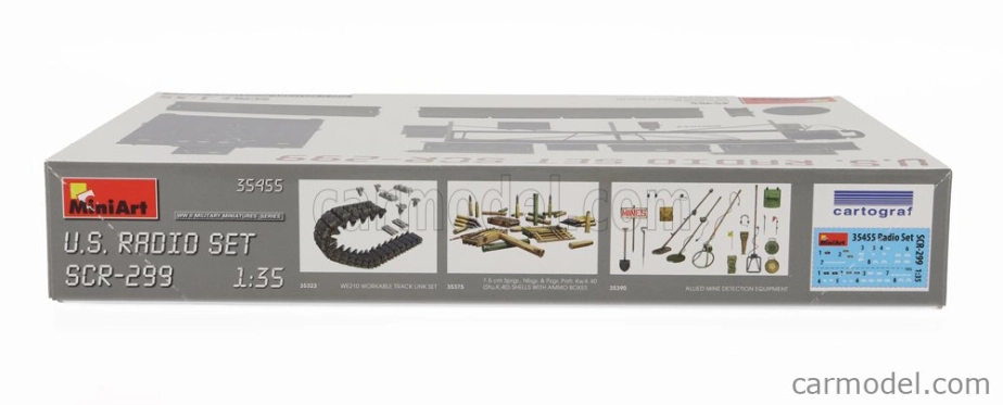 Miniart Príslušenstvo USA Rádiová súprava Scr-299 Vojenská 1:35 /