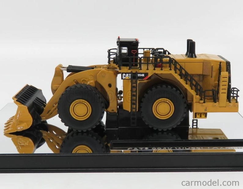 Dm-models Caterpillar Cat994k Ruspa Gommata - Scraper Tractor Wheel Loader 1:125 Žlutá Černá