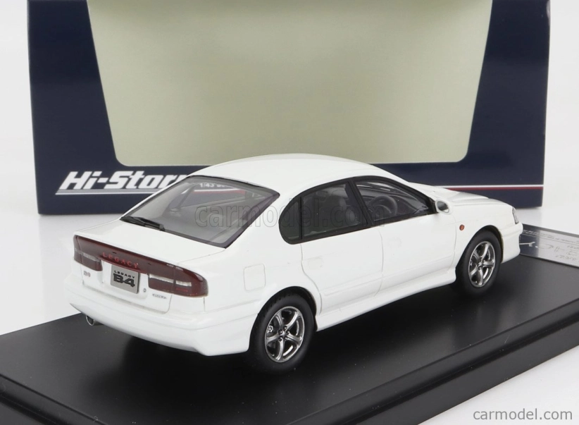 Hi-story Subaru Legacy B4 Rsk 2001 1:43 Biela