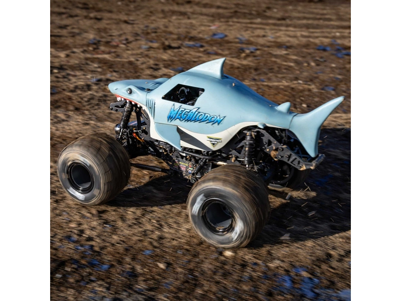RC auto Losi Mini LMT 1:18 4WD RTR Megalodon