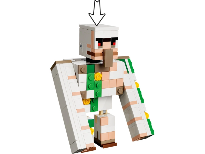 LEGO Minecraft - Kuřecí žokej a útok v poušti
