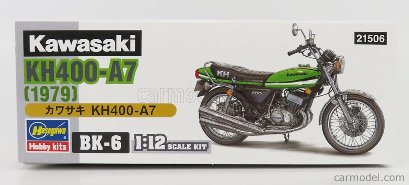 Hasegawa Kawasaki Kh400 A7 1979 1:12 /