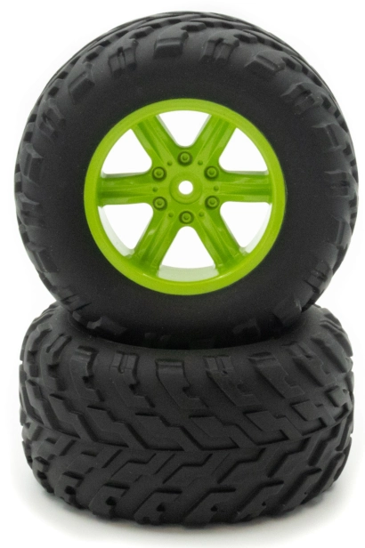 Kola pro RMT Dominator Monster (2ks), zelená