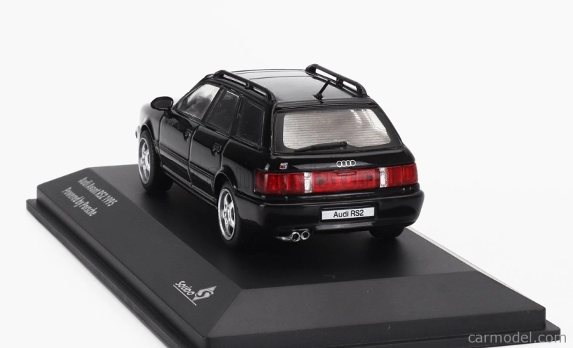 Solido Audi A4 Rs2 Avant Sw Station Wagon 1995 - Powered By Porsche 1:43 Black