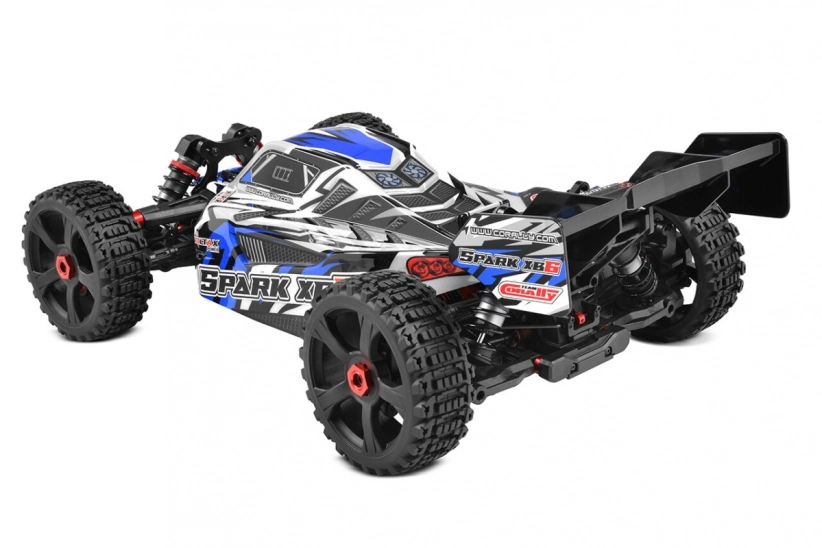SPARK XB-6 – BUGGY 4WD – ROLLER šasi – bez elektroniky, modrá