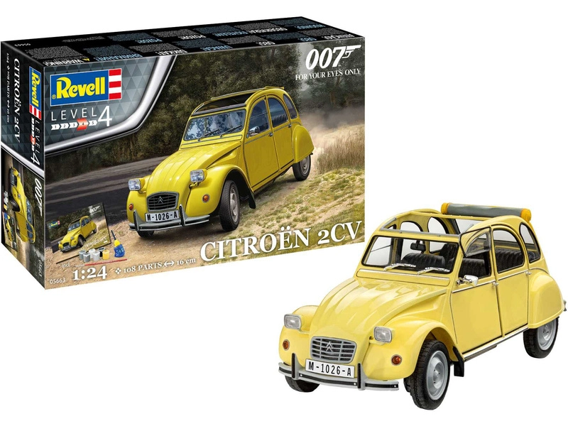 Revell Citroen 2 CV – Len pre tvoje oči (1:24) (darčeková súprava)
