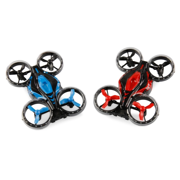 Súprava bojových dronov FightStar, červená a modrá