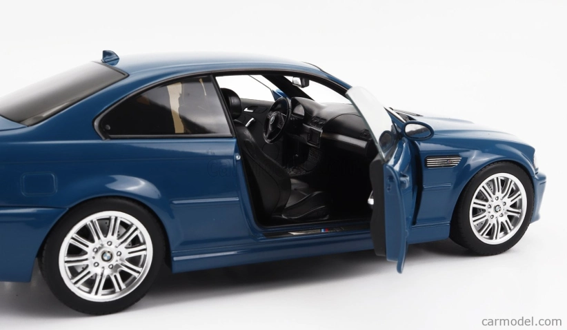 Norev BMW radu 3 M3 (e46) Coupe 2000 1:18 Modrá