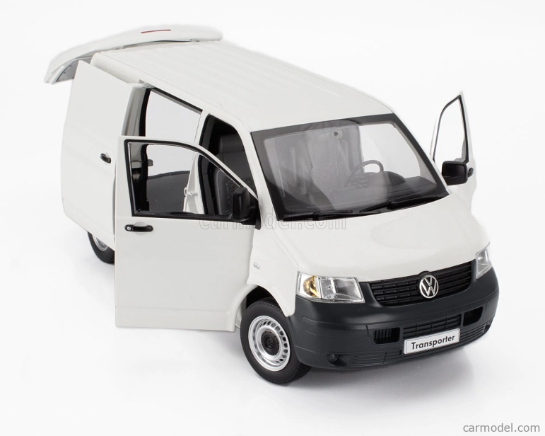 Norev Volkswagen T5 Van Transporter 2003 1:18 Bílá
