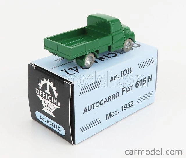 Officina-942 Fiat 615 Autocarro - Nákladné auto - 1952 1:76 Zelená