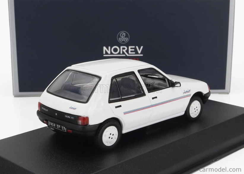 Norev Peugeot 205 Junior 1988 1:43 Biela