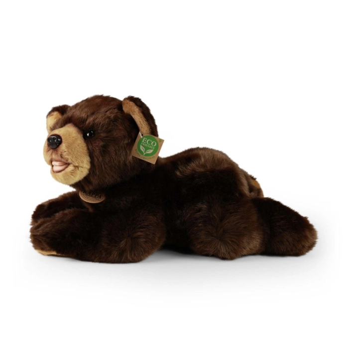 Rappa Plyšový medveď ležiaci 32 cm ECO-FRIENDLY
