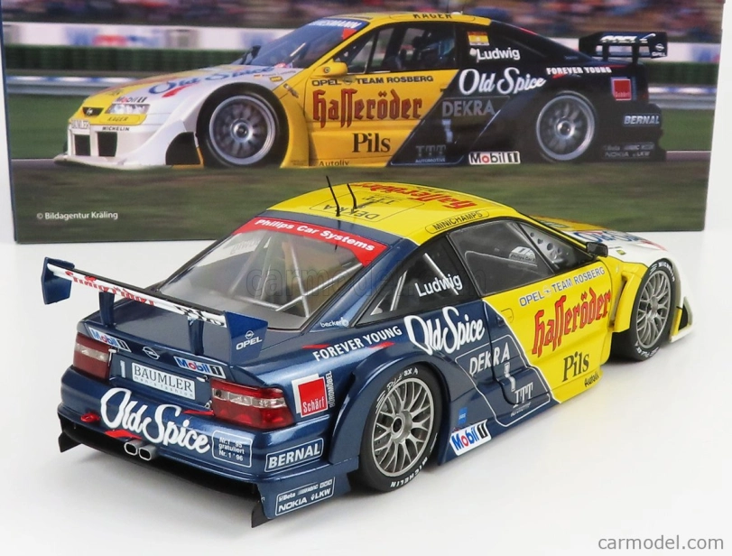 Werk83 Opel Calibra V6 4x4 Team Rosberg N 1 Winner Race 1+2 Hockenheim Dtm Itc 1995 Klaus Ludwig 1:18 Žlutá Modrá Bílá