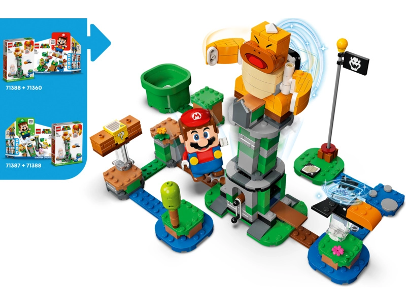 LEGO Super Mario - Boss Sumo Bro a padajúca veža - rozširujúca sada