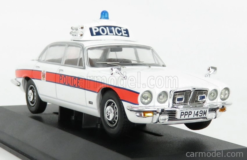 Vanguards Jaguar Xj6 Mkii 4.2l Police 1971 1:43 Bílá Oranžová