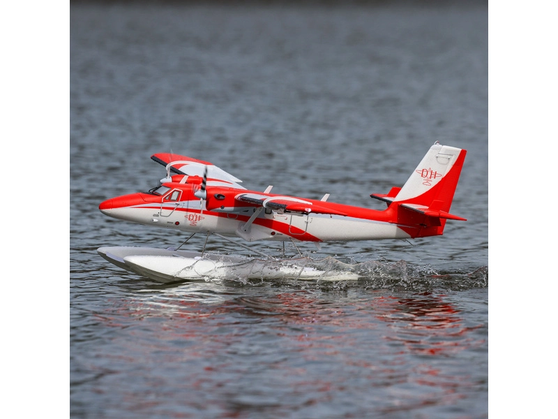 RC lietadlo E-flite DHC-6 Twin Otter 1.4m PNP, plováky