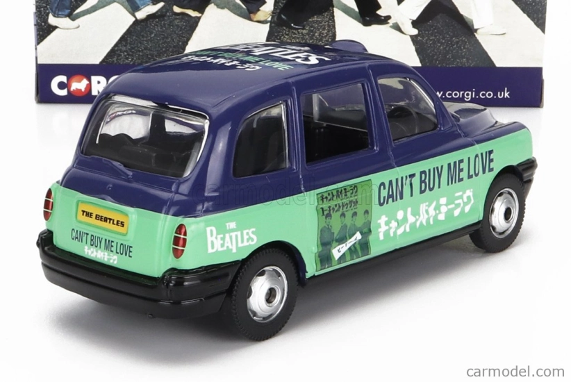 Corgi Austin London Taxi Lti Tx4 2007 - The Beatles - Can't Buy Me Love 1:36 Modrá Zelená