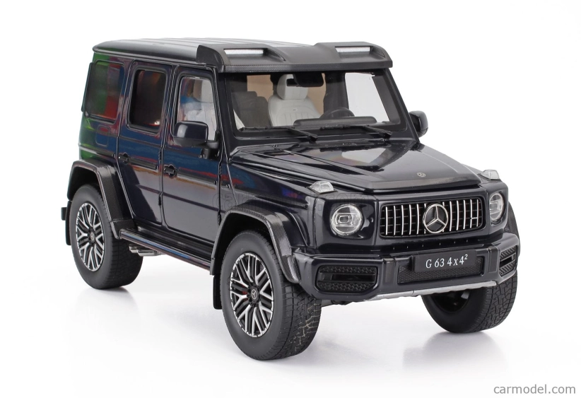 I-scale Mercedes benz G-class G63 Amg V8 Biturbo 4x4 (w463) 2022 1:18 Tmavě Modrá