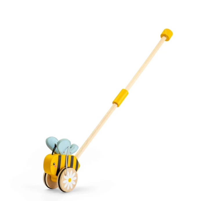 Bigjigs Toys Dřevěný jezdík Včelka
