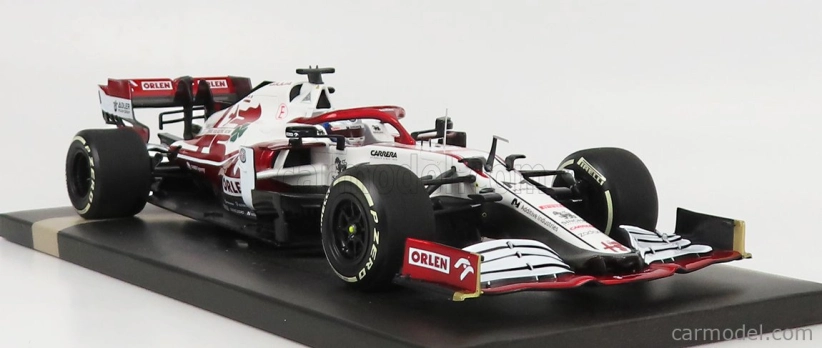 Minichamps Alfa romeo F1 C41 Team Orlen Racing N 7 1:18, bíločervená