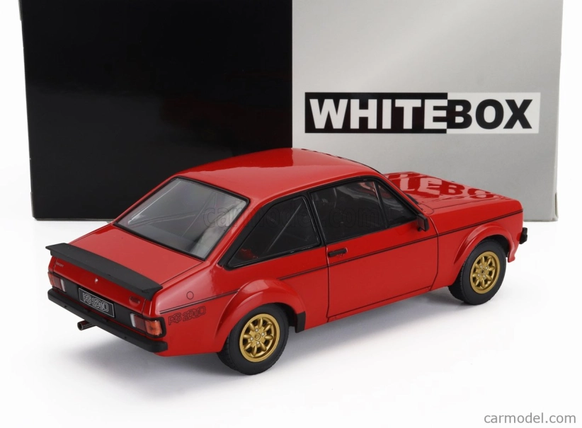 Whitebox Ford england Escort Mkii Rs 2000 1977 1:24 Red