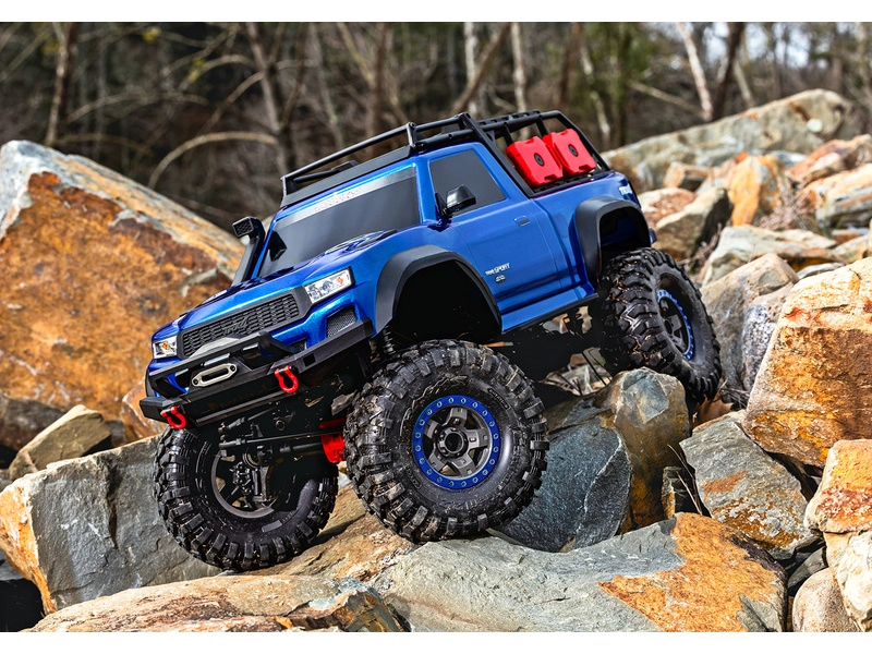RC auto Traxxas TRX-4 Sport High Trail Edition 1:10 RTR, sivé