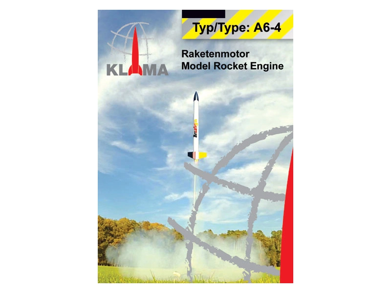 Klima raketový motor A6-4 EL (30ks)