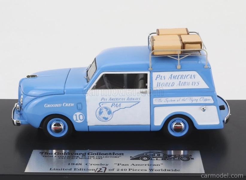 Goldvarg Crosley Airport Pan America Airways 1949 1:43 Bílá Modrá
