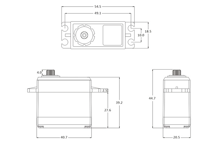 DL3017 DC servo