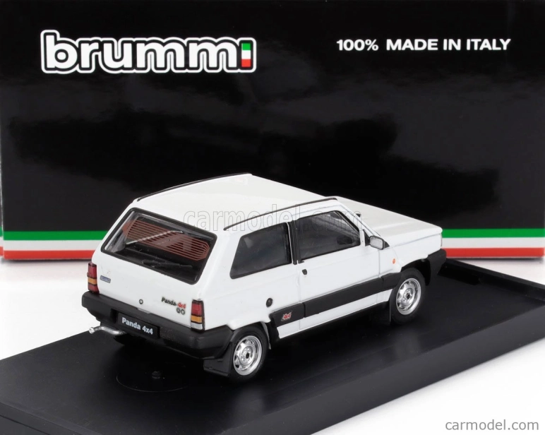Brumm Fiat Panda 4x4 Supernova 1986 1:43 Bílá