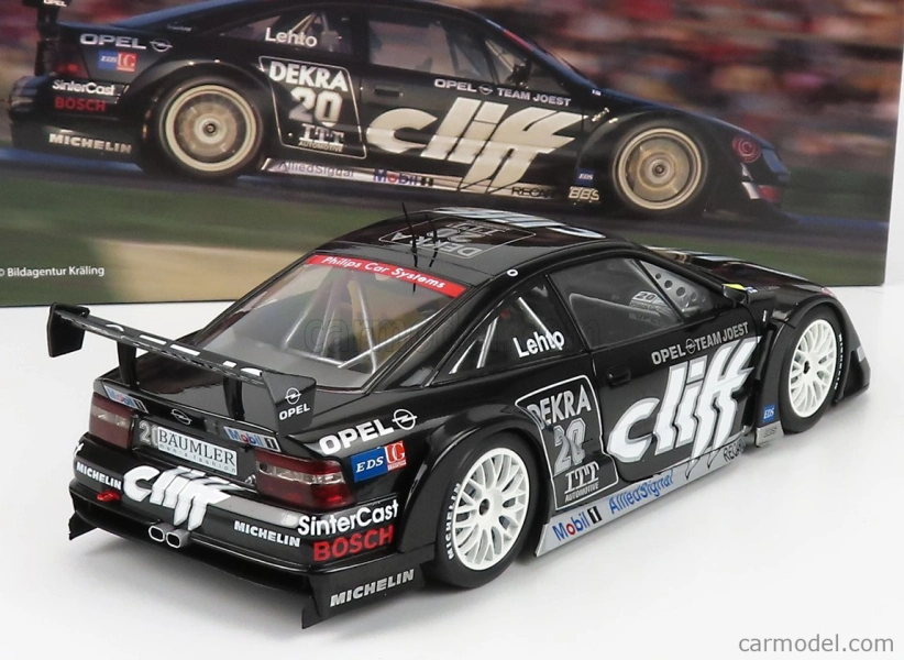 Werk83 Opel Calibra V6 Cliff Team Joest N 20 Dtm Itc 1995 J.j.lehto 1:18 Black