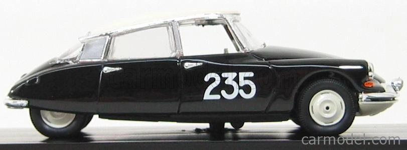 Rio-models Citroen Ds19 N 235 Mille Miglia 1957 Renaud - Gordine 1:43 čierna biela