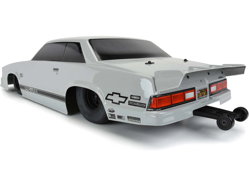 Pro-Line karosérie 1:10 Chevrolet Malibu 1978 šedá (Drag Car)