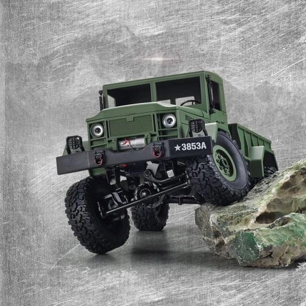 RC auto U.S. vojenský truck, zelená