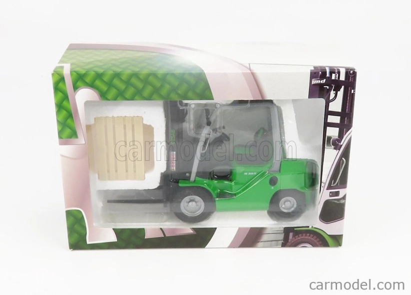 Ros-model Cesab M325 Carrello Elevatore Verticale - Vertical Order Picker 4 Wheels 1:23 Zelená Černá