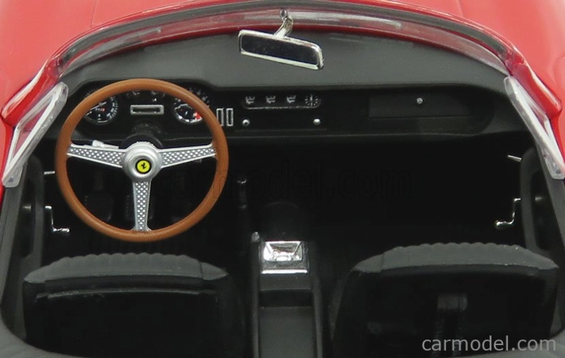 Kk-scale Ferrari 275 Gtb/4 Nart Spider 1967 1:18 Červená