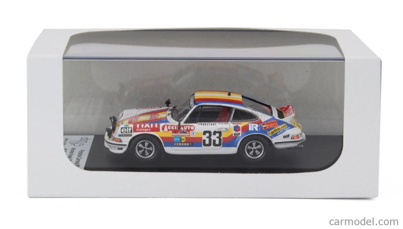 Trofeu Porsche 911 Carrera Rs Coupe (night Version) N 33 Rally Montecarlo 1976 Nicolas Koob - Nico Demuth 1:43 Různé