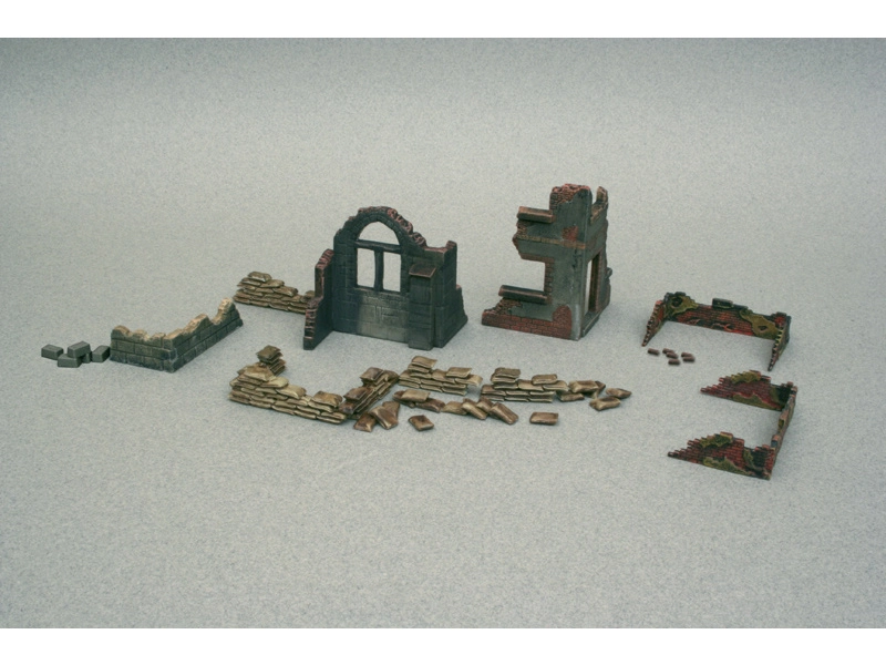 Italeri dioráma – WALLS AND RUINS (1:72)