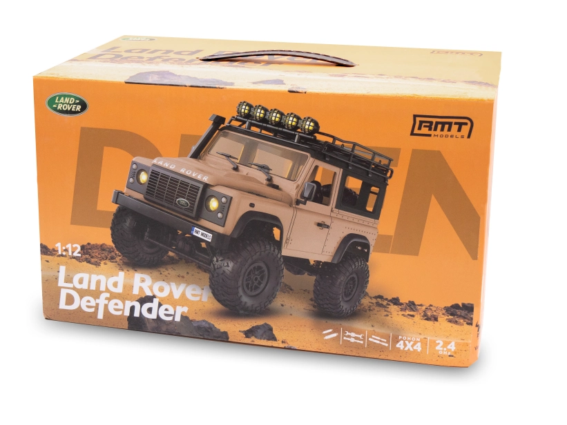 RC auto Land Rover Defender T98 1/12, zelená + náhradní baterie