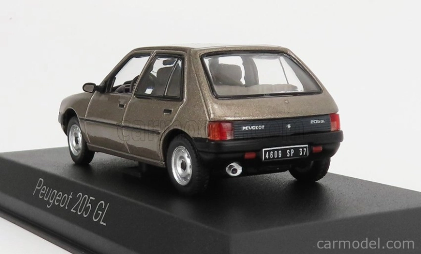 Norev Peugeot 205 Gl 1988 1:43 svetlohnedý