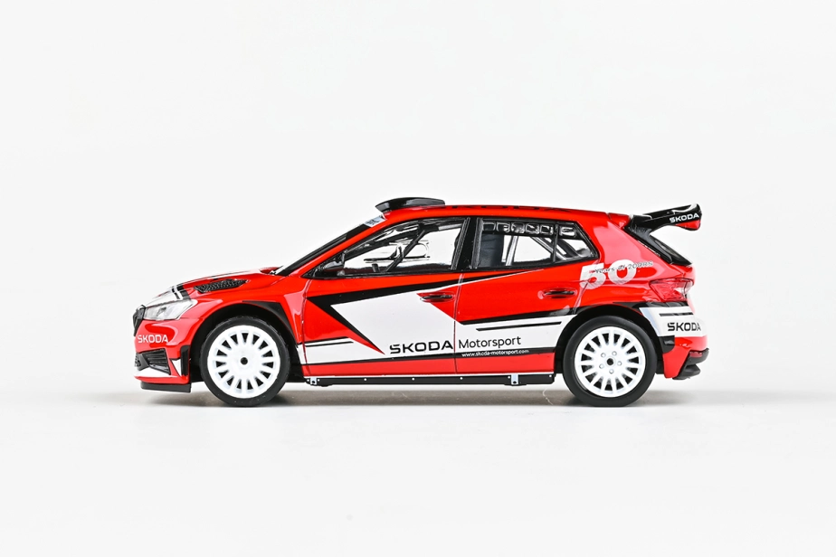 Abrex Škoda Fabia IV RS Rally2 (2022) 1:43 - Škoda Motorsport Design 2024 200RS