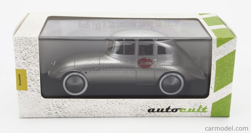 Autocult Audi Typ K Stromlinie Jaray Nemecko 1923 1:43 Silver Met