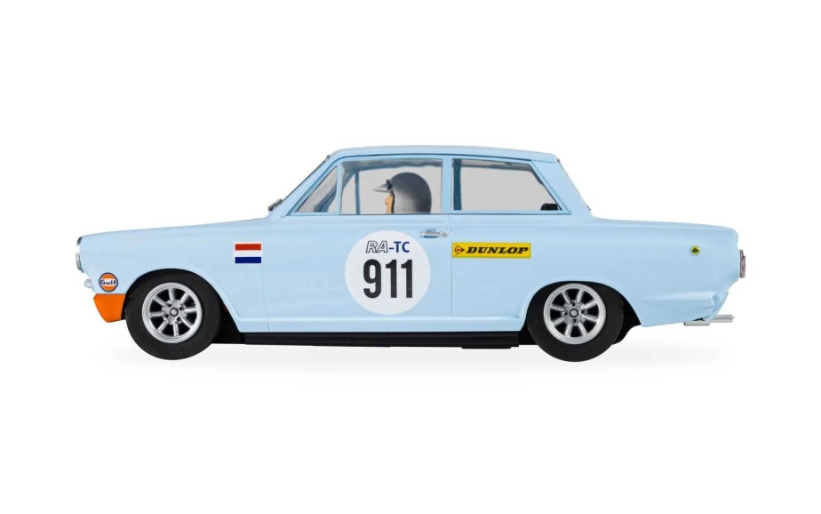 Autíčko Gulf SCALEXTRIC C4669 - Ford Lotus Cortina (1:32)