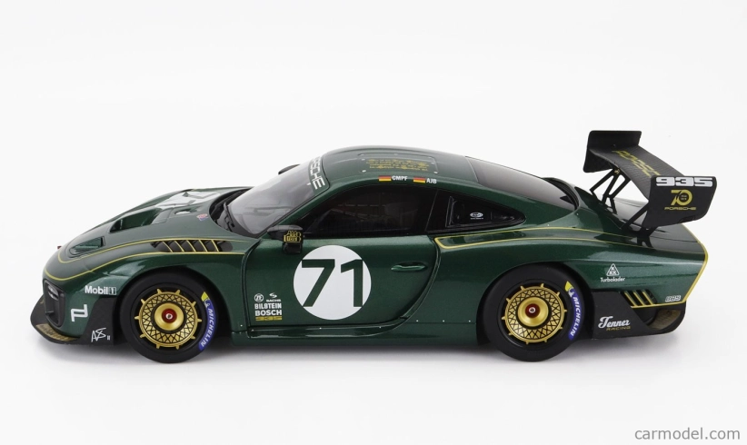 Minichamps Porsche 935/19 Base Gt2 Rs N 71 Tenner Racing 2019 1:18 Zelená