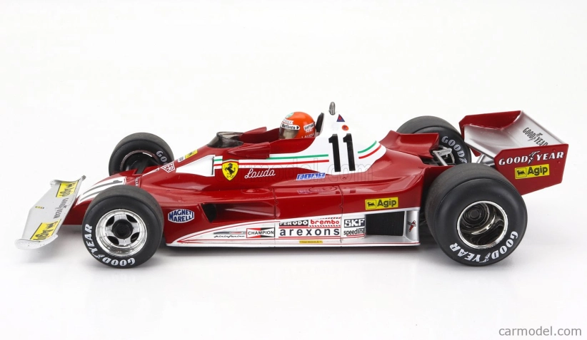 Mcg Ferrari F1 312t2b Team Scuderia Ferrari Spa Sefac N 11 1:18, červená
